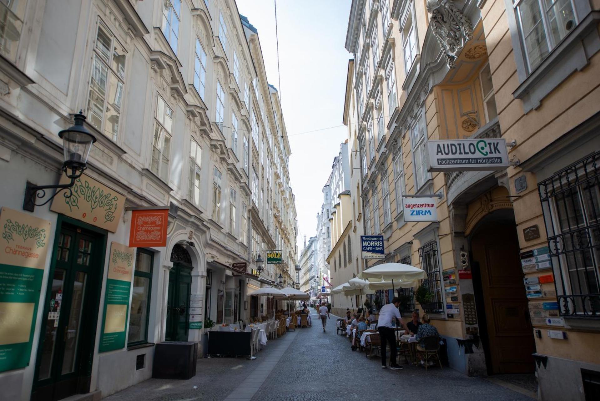 Appartamento Zum Blauen Karpfen Vienna Esterno foto